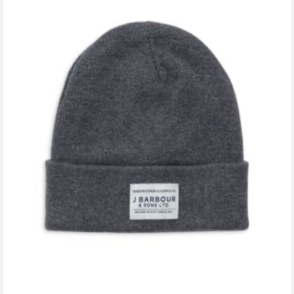 Barbour Carlton Beanie in Gray NWT - Picture 1 of 5